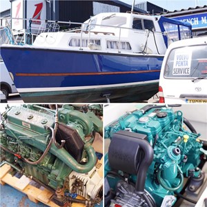 Volvo Penta 2003T Engines Replaced By D1-30s On A Channel Island 22