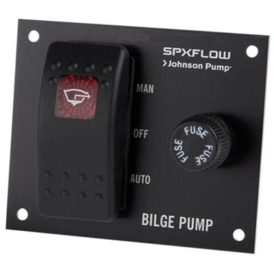 Johnson Pump Switch Panel Plastic 10-1225 24v