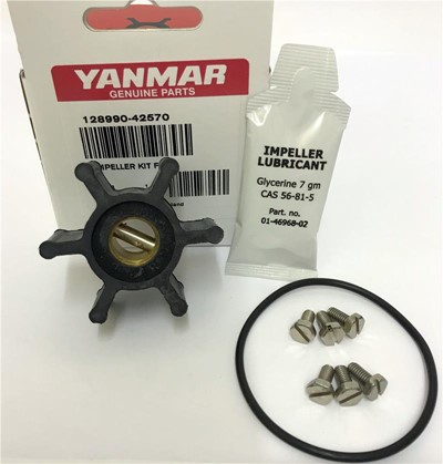 Yanmar 128990-42570 Water Pump Impeller Kit