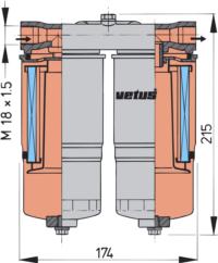 WS720 dimensions