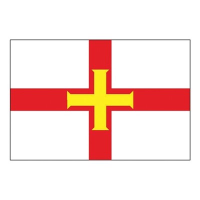 Guernsey Flag 30 x 45 cm. 6-86204