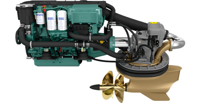 Volvo Penta IPS400 With Twin D4 engines 400hp