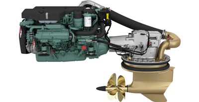 Volvo Penta IPS800 with Twin D8 engines 800hp