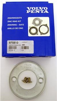 Volvo Penta 875810 Zinc Anode Ring Kit