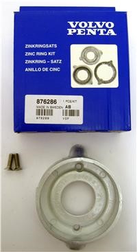 Volvo Penta 876286 Anode Zinc Ring Kit 