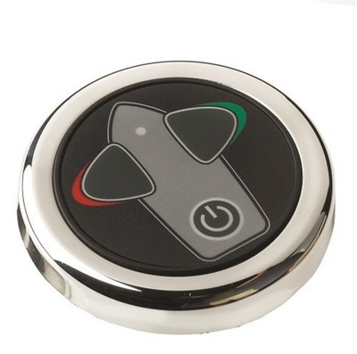 Vetus Round Retractable Bow Thruster Touch Panel With Time Delay, Built in 52mm, 12/24V, BPSRC