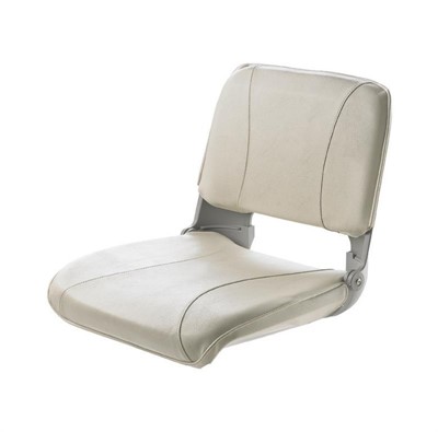 Vetus CREW Deluxe Lightweight Folding Seat, White, CHCW