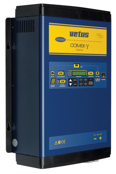 Vetus Combi-Gamma Battery Charger, 12V Or 24V, COMBI1512