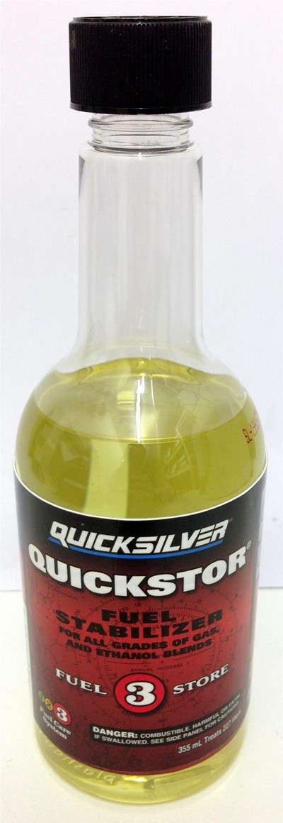 Quicksilver Quickstor Fuel Stabilizer 92-8M0079745 355ml Bottle