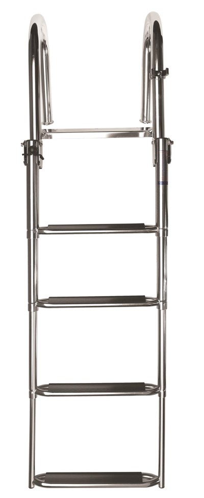 Vetus Telescopic Stainless Steel, Boarding Ladder With 4 Steps, Luxury Synthetic Grips, SLT4D