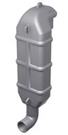Vetus Gooseneck LT40 / LT 45 / LT 50 / LT 60