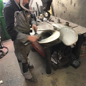 Cockle Boat Propeller 