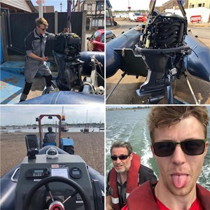 New 50hp Yamaha Outboard Gets Replaced By A Yamaha F60. A New Control Arm And Garmin Fishfinder/Chartplotter Installation 