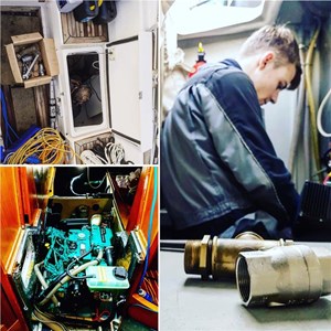 Volvo Penta D1-30 Installation In A Najad 331