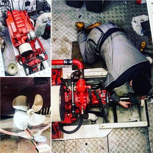 Scania dsi 12 Engine With Twin Gearbox Full Service