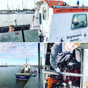 Service On A Yanmar 4LH-HTE And A 4LHA