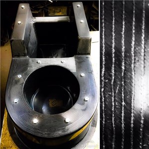A Bespoke Yanmar 3YM30 Carbon Fibre Saildrive Engine Bed