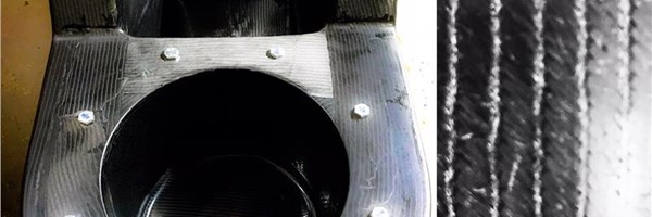 A Bespoke Yanmar 3YM30 Carbon Fibre Saildrive Engine Bed