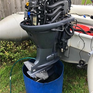 Yamaha F40FET Outboard Water Leak