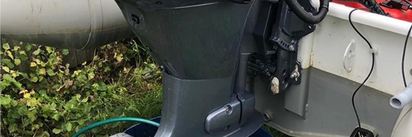 Yamaha F40FET Outboard Water Leak
