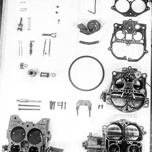 Volvo Penta AQ205 V6 Engine Carb Deep Clean