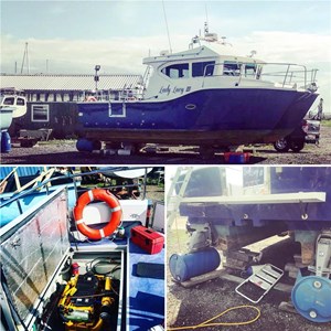 Vetus VF250E With Volvo Penta DPS Drives.