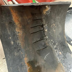 Volvo Penta V6 AQ205 Exhaust Joint Leak 