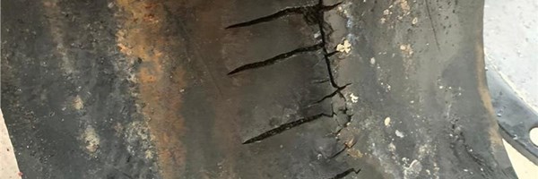 Volvo Penta V6 AQ205 Exhaust Joint Leak
