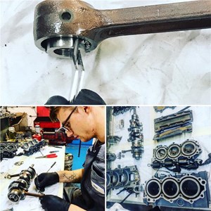 Yamaha 30hp 2 Stroke Seized Crank Shaft