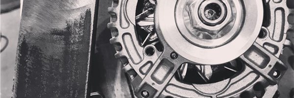 Hinge and Alternator Bracket