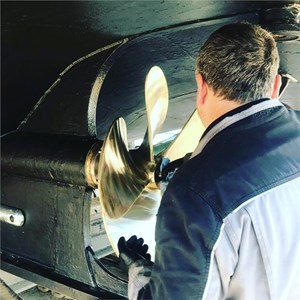 Cockle Vessel Service Including Bearings, New Shaft And Propeller 