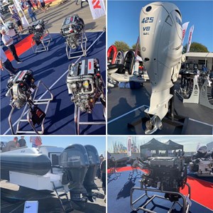 Southampton Boat Show 2019  EP Barrus Yanmar Stand 