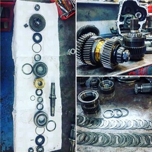 Clutch Shaft Strip Down From A KM5A Gearbox