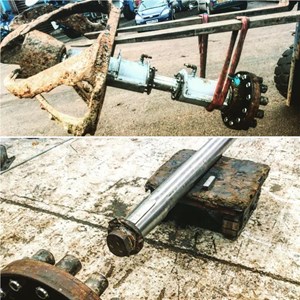 Bespoke Shaft For The Suffolk Yacht Harbour Dredger