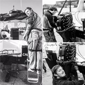 Yamaha f70 Installation On An Orkney Vessel.