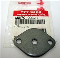 Yanmar 128170-09320 Anode cover plate