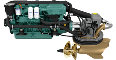 Volvo Penta IPS500 With Twin D6 engines 500hp
