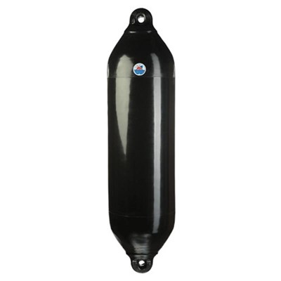 Norfloat Black Heavy Duty Cylindrical Fenders. 6-110650-BK