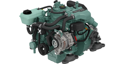 Volvo Penta D1-20 Inboard marine diesel engine 18hp