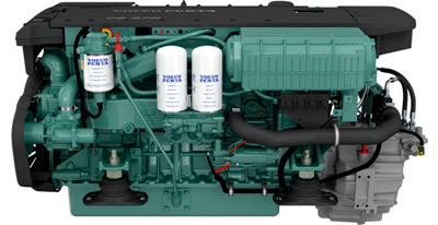 Volvo Penta D6-370 marine diesel engine 370hp