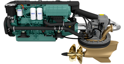 Volvo Penta IPS600 With Twin D6 engines 600hp
