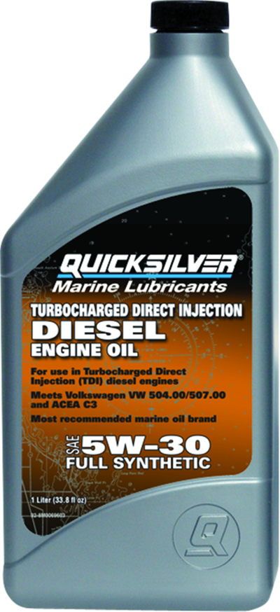 Volkswagen Marine 92-8M0089690 SAE 5W30 Fully Synthetic Engine Oil 1Ltr