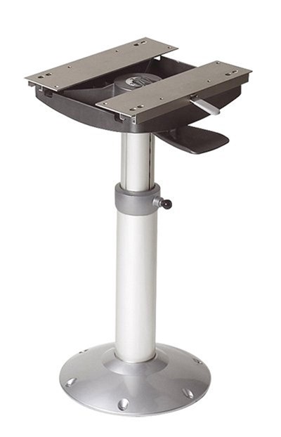 Vetus De Luxe adjustable seat base incl slide-swivel height 35 - 70 cm