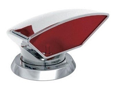 Vetus Cowl Ventilator, Type DONALD, S/S 316 With Red Interior ( Incl. Ring And Nut ) DON316R