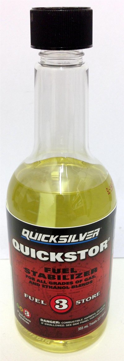 Quicksilver Quickstor Fuel Stabilizer 92-8M0079745 355ml Bottle