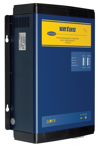 Vetus Sine Wave Inverter from 12V or 24V To 230V, IV60012