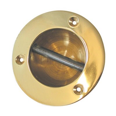 Fender Eye Socket With Stainless Steel Pin. Brass. N-70040