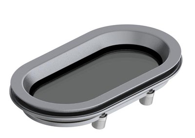 Vetus Aluminium Porthole Type PM111, Category A1, Including Mosquito Screen. PM111