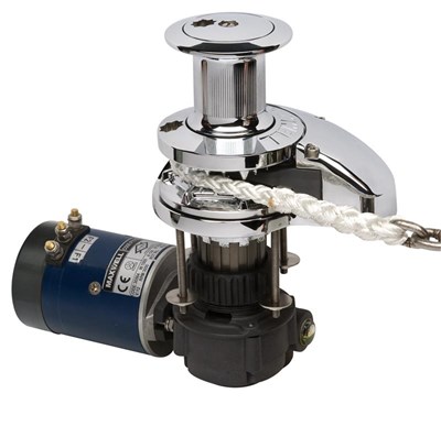 Maxwell RC12-10 12V Chainwheel and Capstan (Suitable for 10mm chain, and 16-20mm rope, 1200W)  