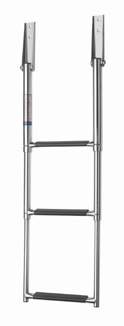 Vetus Telescopic Stainless Steel Boarding Ladder With 3 Steps. SLT3